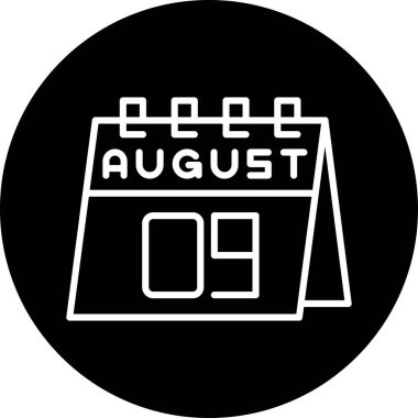 vektör takvim simgesi, vektör illüstrasyonu, takvim simgesi