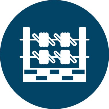 Modern simgenin vektör illüstrasyonu