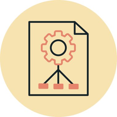 Ağ simgesi. Basit tasarım