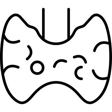 Elle çizilmiş bir kemik karikatürü