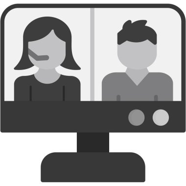 iş konferansı simgesi