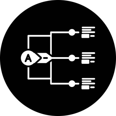 seo modern simgesinin vektör illüstrasyonu