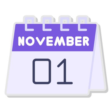 Takvim vektör simgesi, simge tasarımı basit illüstrasyon