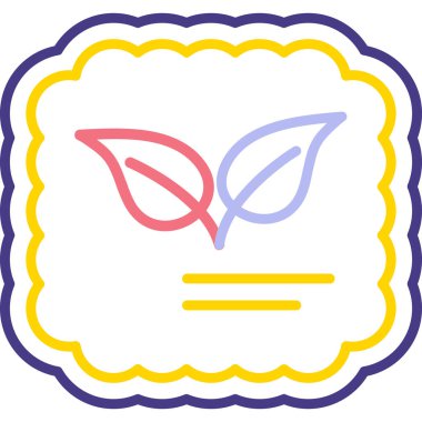 Kelebek. Web simgesi basit illüstrasyon