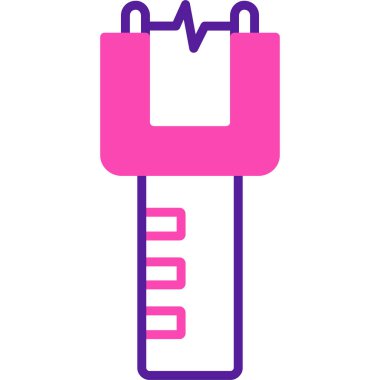 Tornavida. Web simgesi basit illüstrasyon