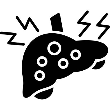 Şirin bir kedinin çizgi film ikonunun vektör çizimi