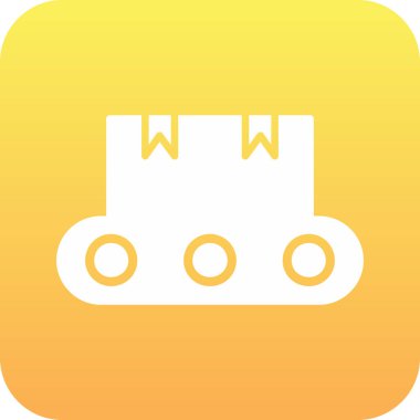 Bir oyuncak simgesinin vektör illüstrasyonu