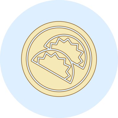 madeni para simgesi ile para