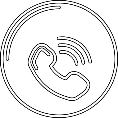 Kişinin telefon simgesini ana hat biçiminde ara