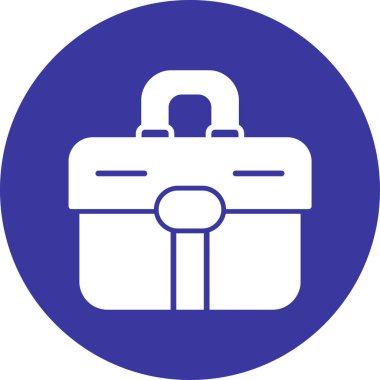 evrak çantası ikonu vektör illüstrasyonu