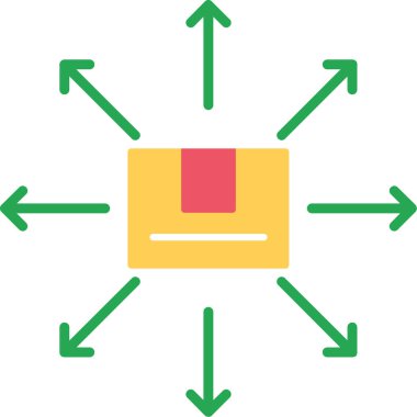 Ağ simgesi. Basit tasarım.