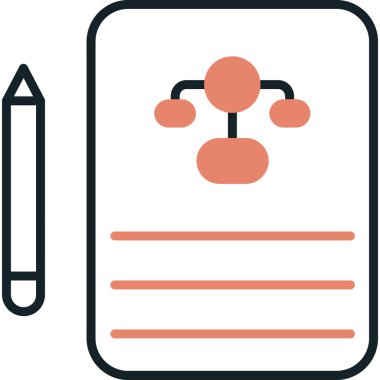 Pano simgesinin vektör illüstrasyonu