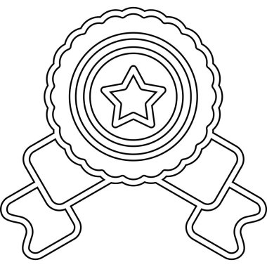 Çizgi film simgesinin vektör çizimi