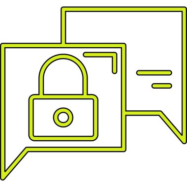 kilit simgesi, vektör illüstrasyonu