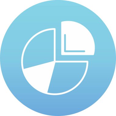 grafik ikonu vektör illüstrasyonu