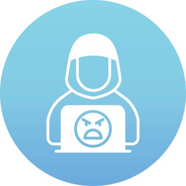 Kızgın ikon. Emoji ve duygu koleksiyonundan izole edilmiş arka plan üzerinde modadan düz vektör kavramı, web ve mobil uygulamalar için uygun, vektör.