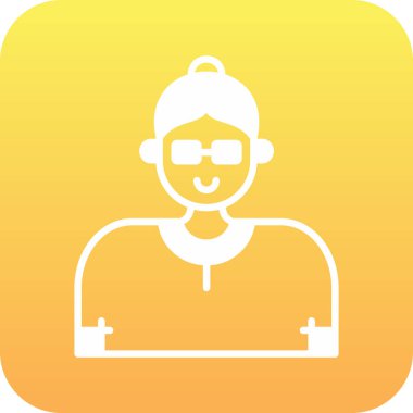 man simgesi vektör illüstrasyonu