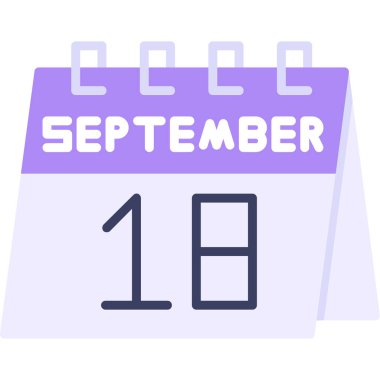 10 Eylül Düz Renk Simgesi