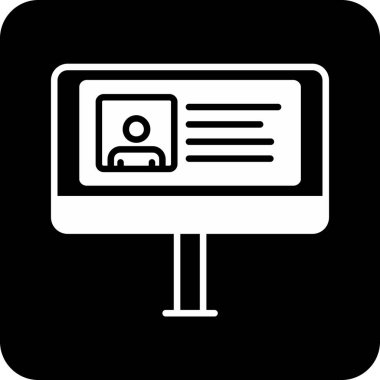 Belge simgesinin vektör illüstrasyonu