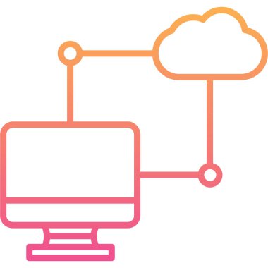 vektör ağ teknolojisi çizimi