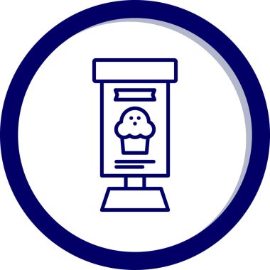 Seo simgesinin vektör illüstrasyonu