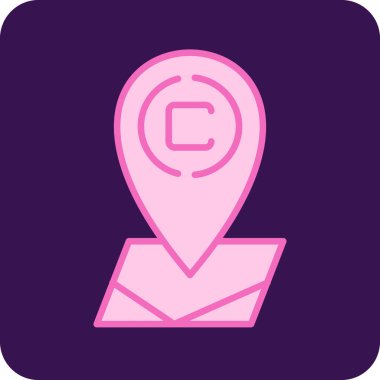 pin haritası konumu simgesi