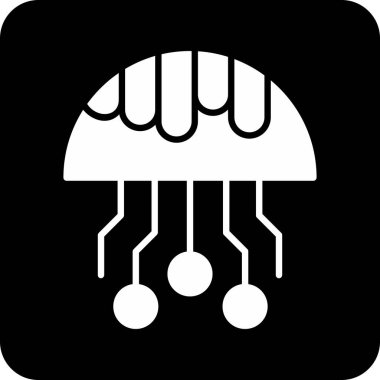 Bulut hesaplama simgesi vektör illüstrasyonu