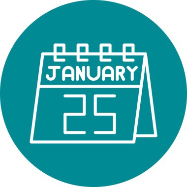 Takvim simgesi tasarımı, vektör illüstrasyonu