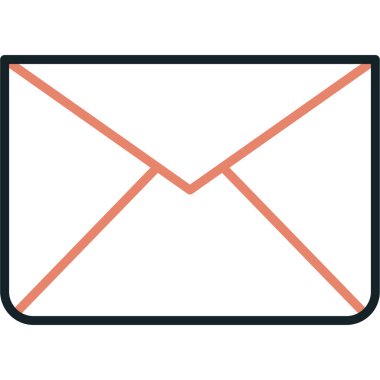 E- postanın vektör illüstrasyonu