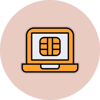 Kredi kartı ikonu. İnternet için kredi kartı vektör simgelerinin düz çizimi