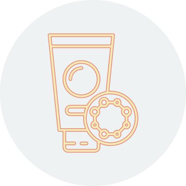 Modern b 'nin vektör illüstrasyonu eksik simgesi