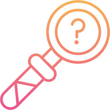 Ara. Web simgesi basit illüstrasyon