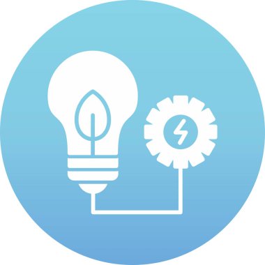 Ampul Simgesi, Vektör illüstrasyonu