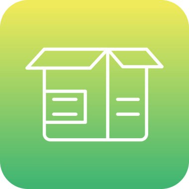 Benzersiz ev vektör simgesi