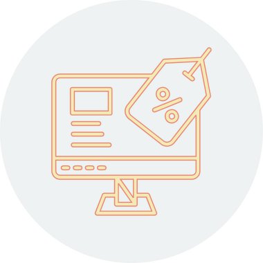 bilgisayar simgesi vektör illüstrasyonu