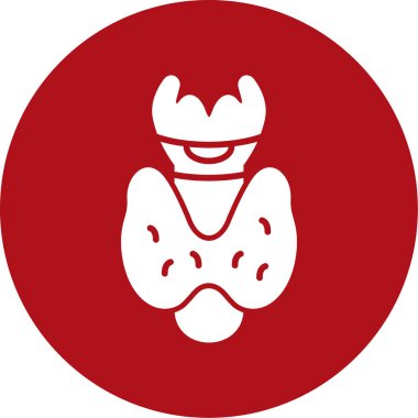 İnsan organ simgesinin vektör illüstrasyonu