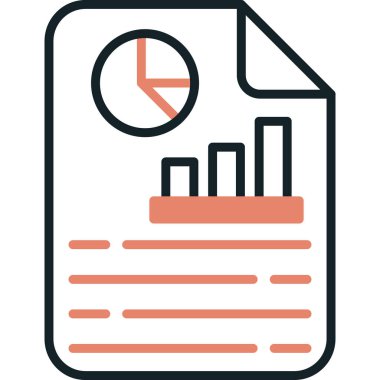 grafik vektörü ince çizgi simgesi