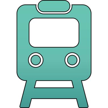 Çizgi film simgesinin vektör çizimi