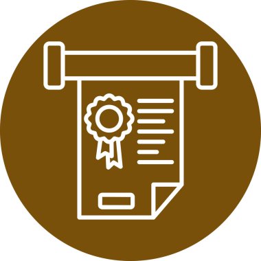 Eğitim simgesinin vektör illüstrasyonu