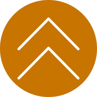 Oklar. Web simgesi basit illüstrasyon