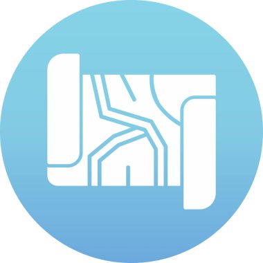 Modern b 'nin vektör illüstrasyonu eksik simgesi