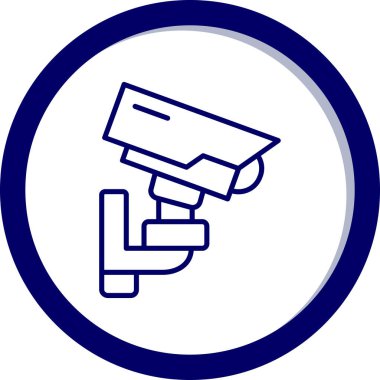 CCTV simge vektör çizim