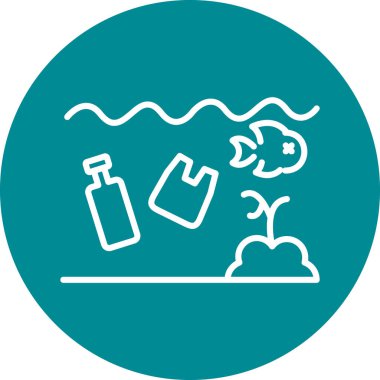 Temizlik servisi simgesinin vektör illüstrasyonu