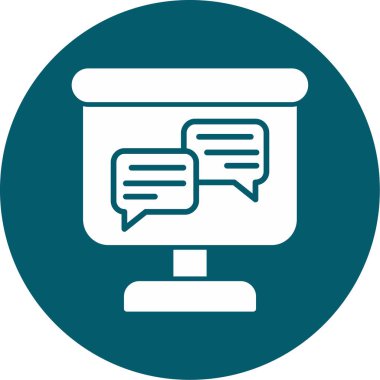 seo modern simgesinin vektör illüstrasyonu