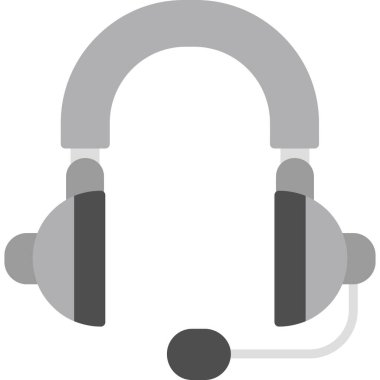 kulaklık vektör simgesi düzenlenebilir