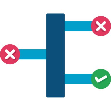 çapraz simge vektör illüstrasyonu
