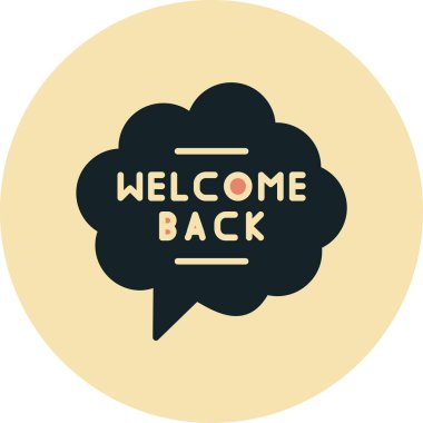 Sırt sırta yazılar. modern vektör illüstrasyonu.