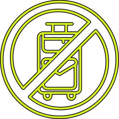 Sigara işareti simgesi rengi dış hat vektörü yok