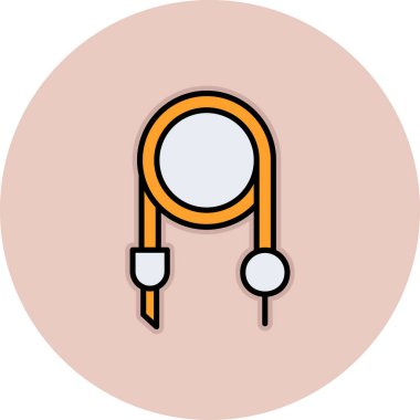 Modern b 'nin vektör illüstrasyonu spor ikonundan yoksun