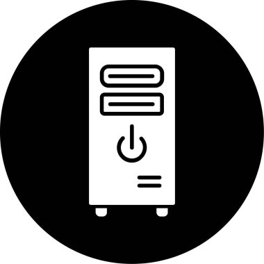 Modern bir simgenin vektör illüstrasyonu